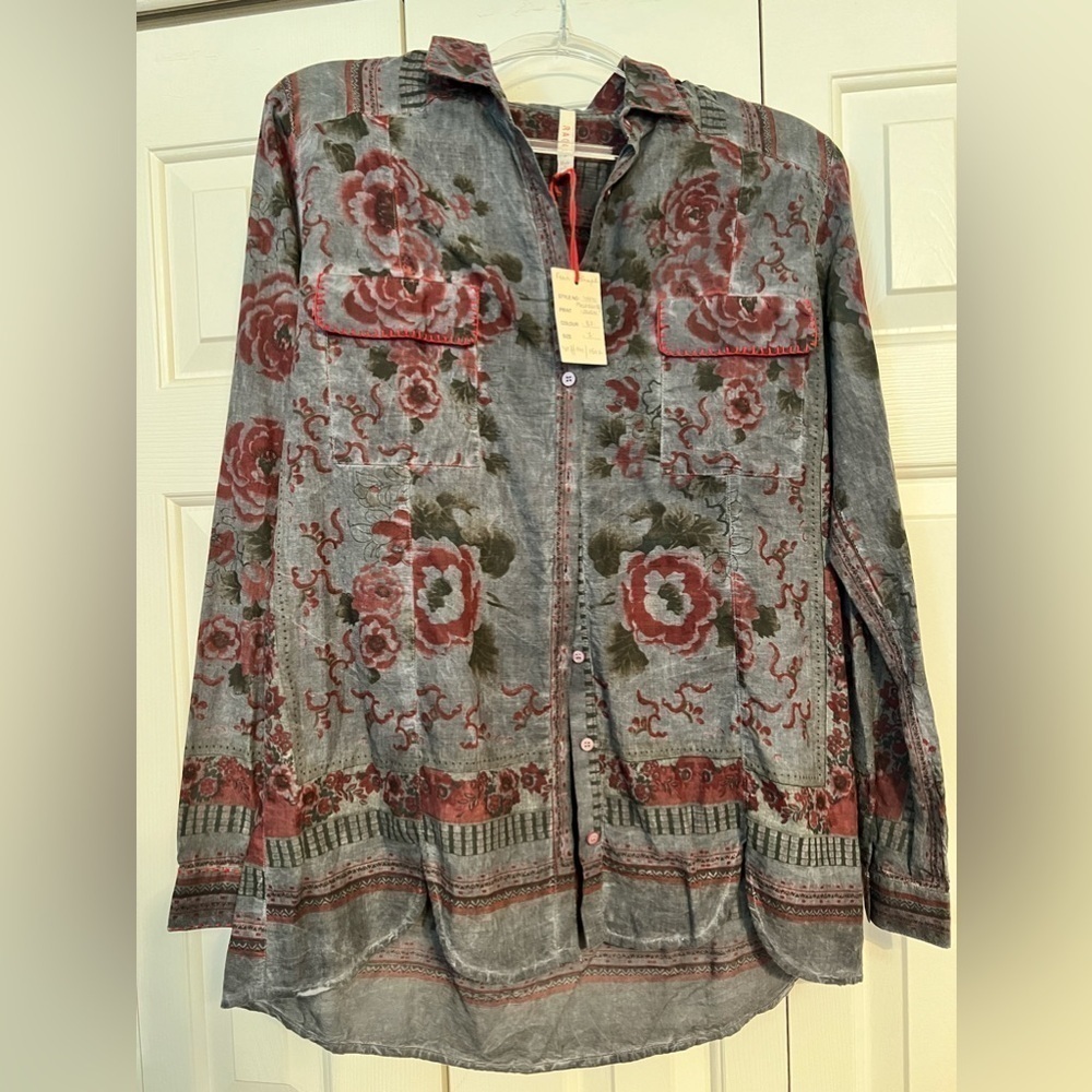 NWT Raga button down shirt Size Small - Picture 2 of 7